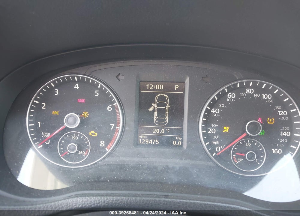 2012 VOLKSWAGEN PASSAT 2.5L SEL VIN: 1VWCP7A34CC036400