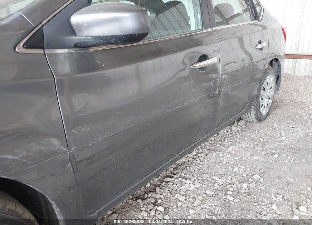 2016 NISSAN SENTRA S VIN: 3N1AB7APXGY288356