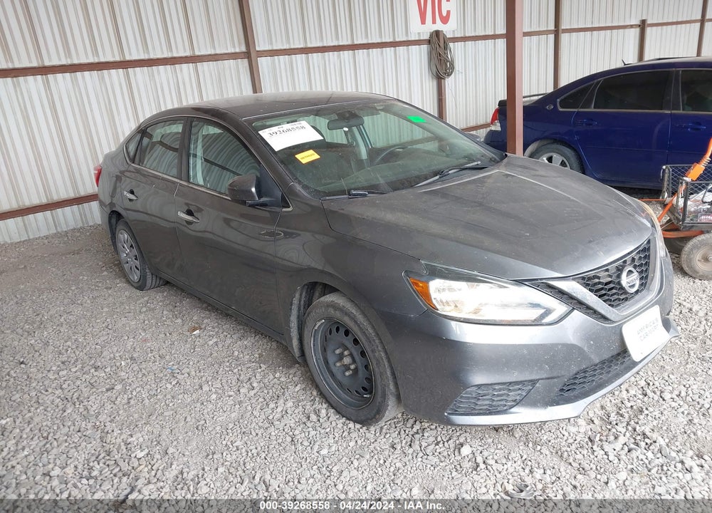2016 NISSAN SENTRA S VIN: 3N1AB7APXGY288356