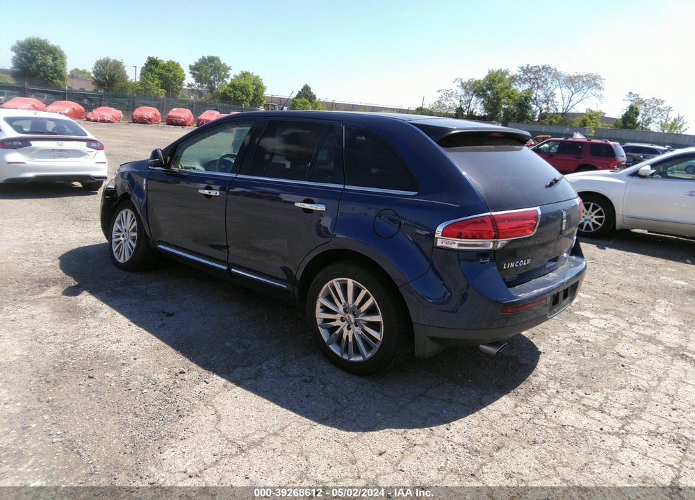 2012 LINCOLN MKX VIN: 2LMDJ8JK8CBL14060