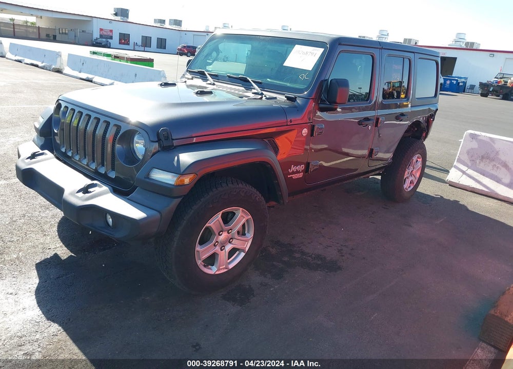 2021 JEEP WRANGLER UNLIMITED SPORT S 4X4 VIN: 1C4HJXDG8MW514746
