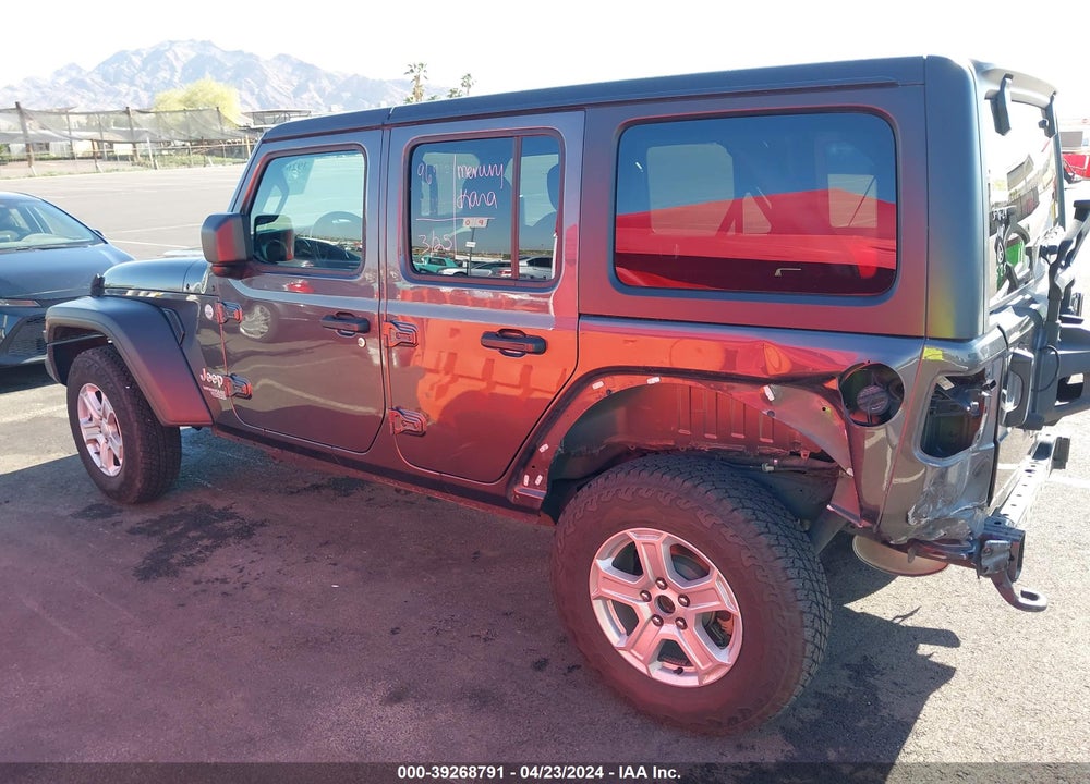 2021 JEEP WRANGLER UNLIMITED SPORT S 4X4 VIN: 1C4HJXDG8MW514746