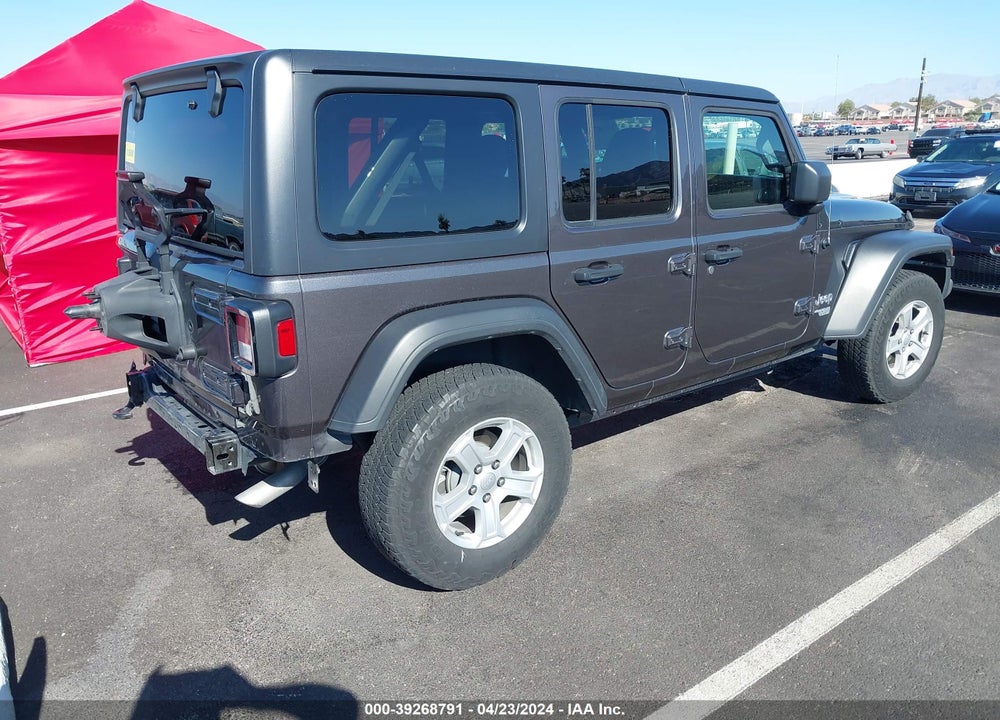 2021 JEEP WRANGLER UNLIMITED SPORT S 4X4 VIN: 1C4HJXDG8MW514746