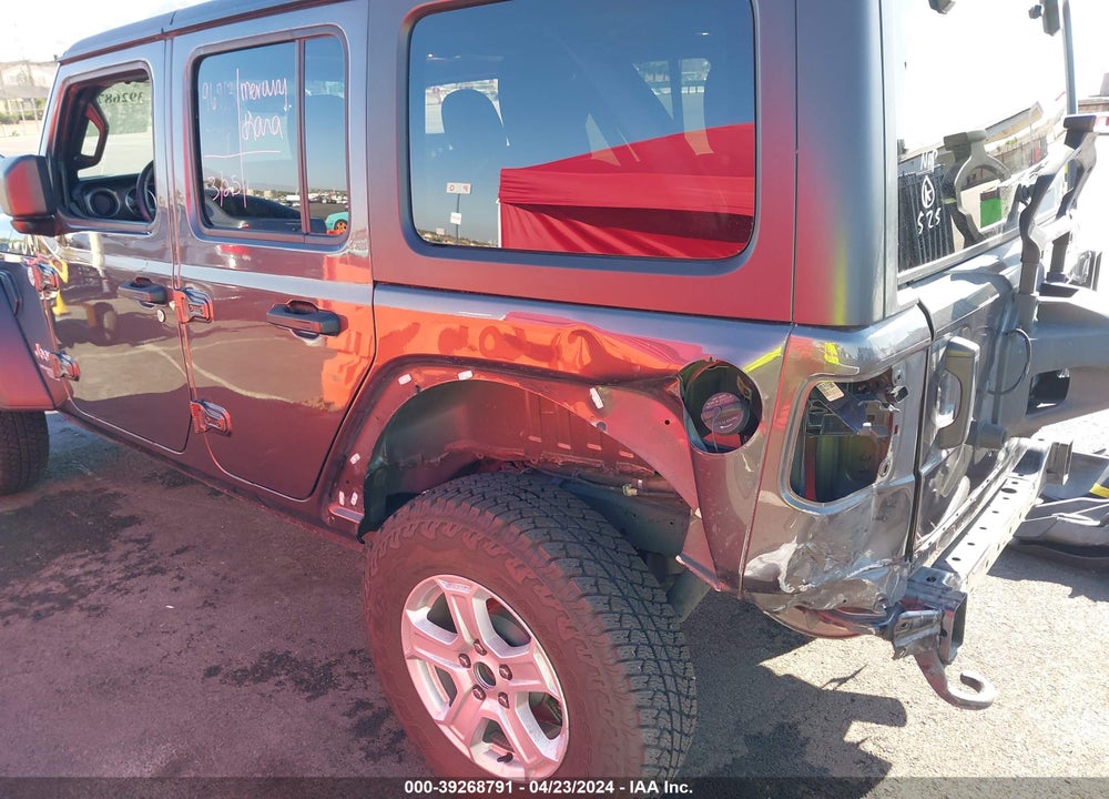 2021 JEEP WRANGLER UNLIMITED SPORT S 4X4 VIN: 1C4HJXDG8MW514746