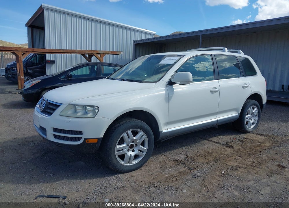 2005 VOLKSWAGEN TOUAREG V8 VIN: WVGMM77L75D075014