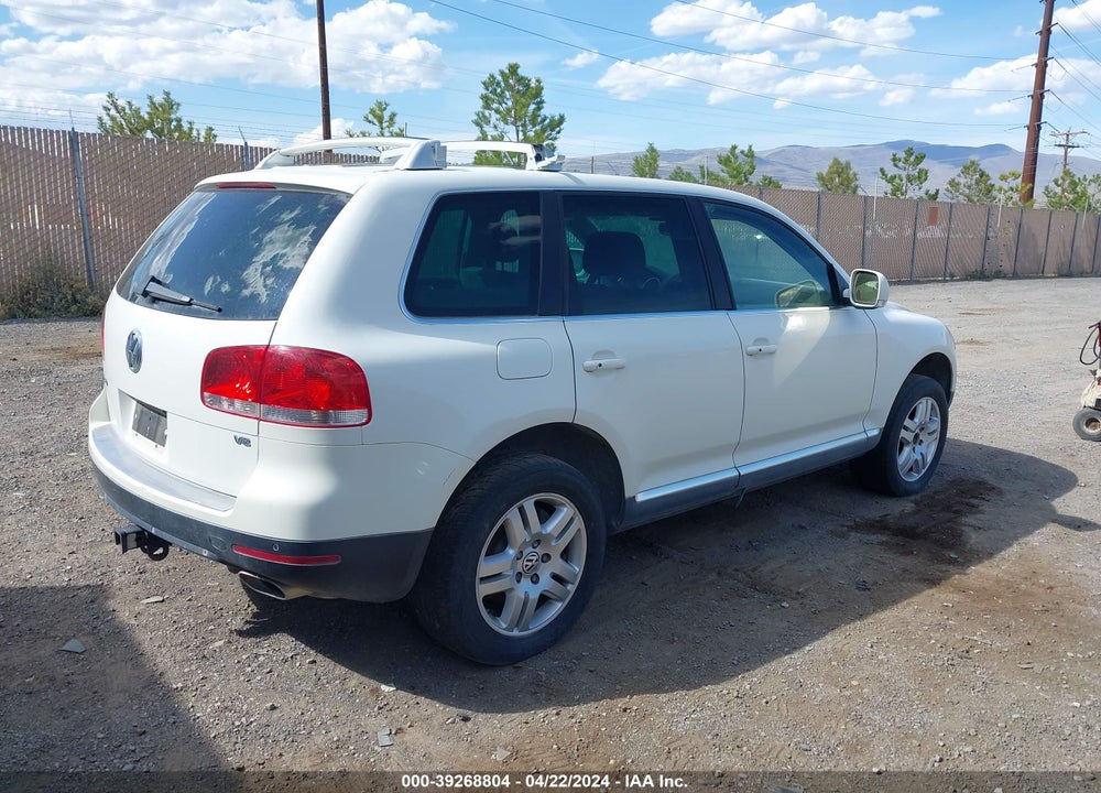 2005 VOLKSWAGEN TOUAREG V8 VIN: WVGMM77L75D075014