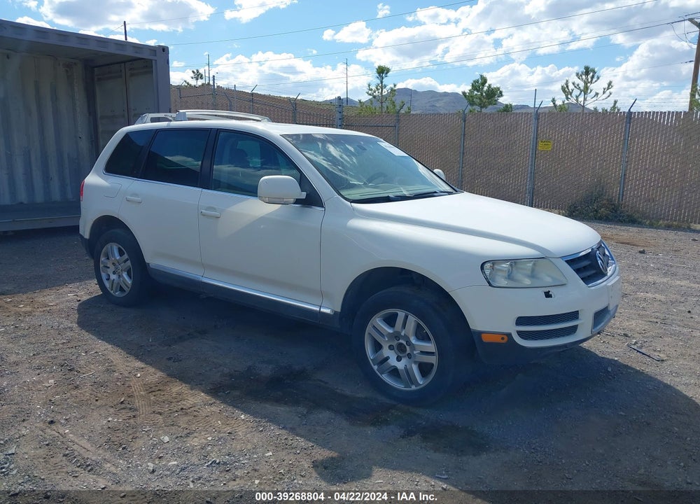 2005 VOLKSWAGEN TOUAREG V8 VIN: WVGMM77L75D075014