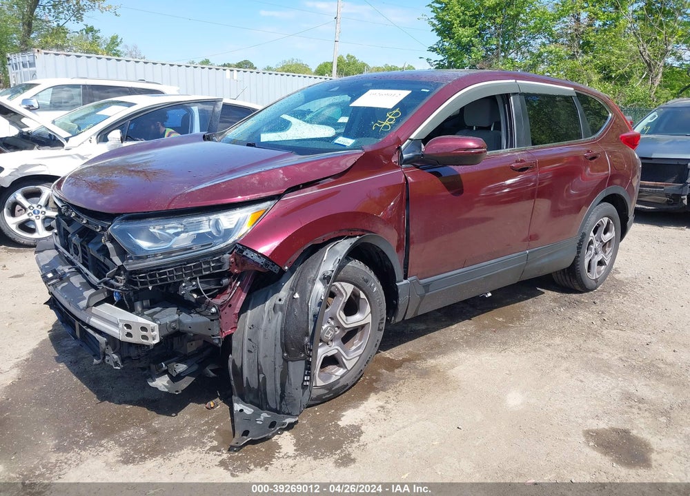 2018 HONDA CR-V EX VIN: 7FARW1H50JE010515