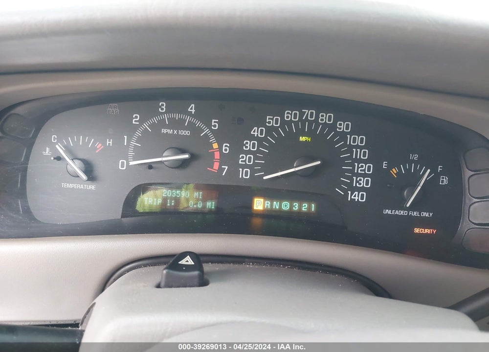 2001 BUICK PARK AVENUE ULTRA VIN: 1G4CU541414229269