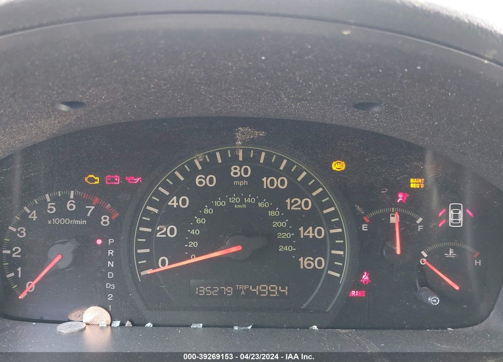 2005 HONDA ACCORD 2.4 LX VIN: 1HGCM56415A182559