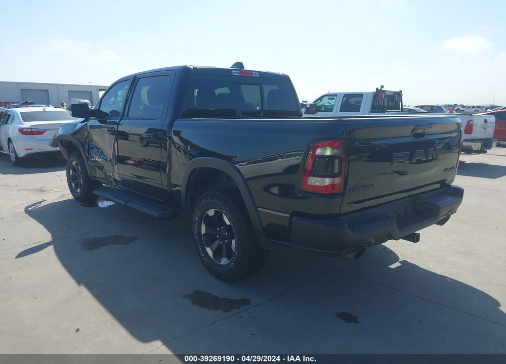 2022 RAM 1500 REBEL 4X4 5'7 BOX VIN: 1C6SRFLT7NN183776