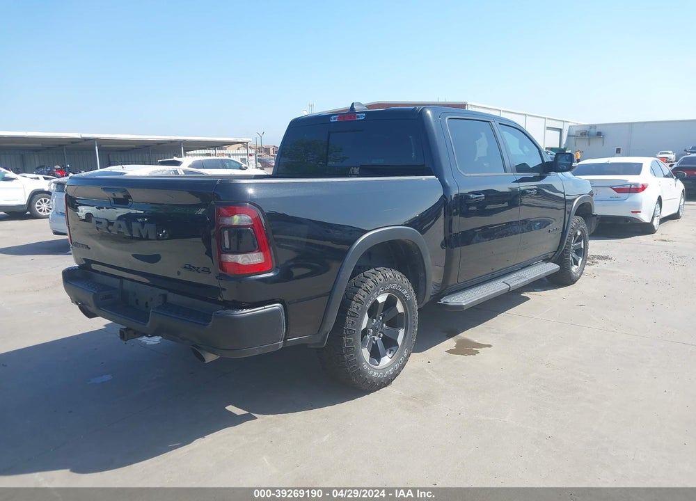 2022 RAM 1500 REBEL 4X4 5'7 BOX VIN: 1C6SRFLT7NN183776