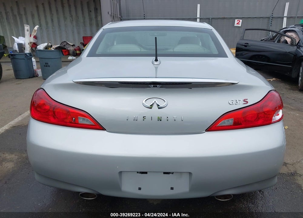 2009 INFINITI G37 VIN: JNKCV66E89M724110