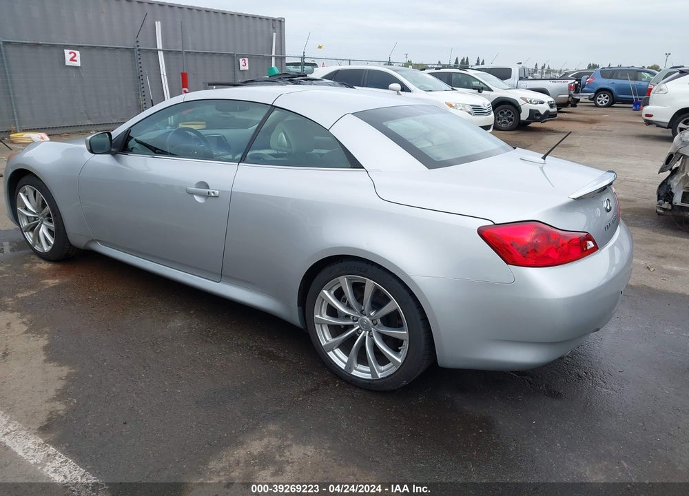 2009 INFINITI G37 VIN: JNKCV66E89M724110