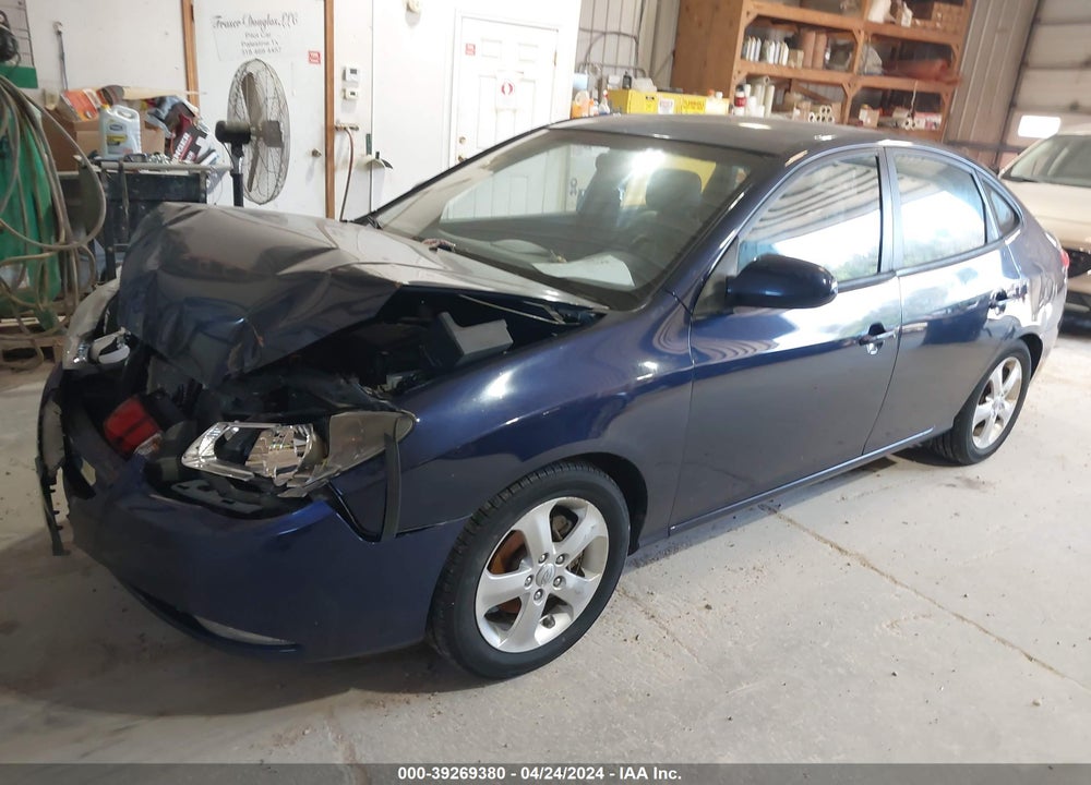 2008 HYUNDAI ELANTRA GLS/SE VIN: KMHDU46D48U580053
