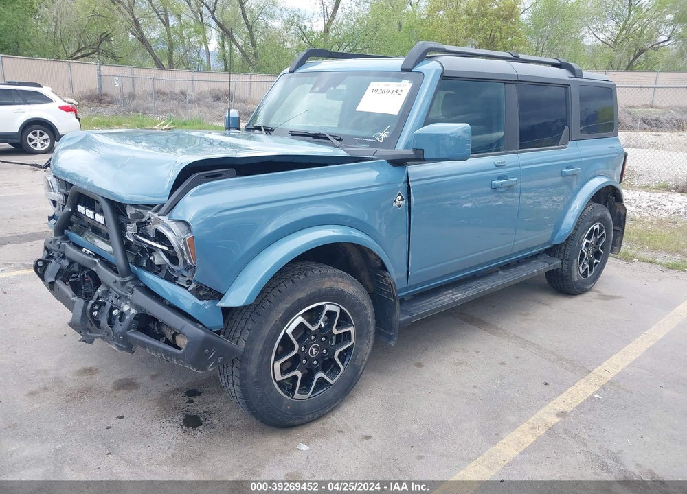2022 FORD BRONCO OUTER BANKS VIN: 1FMDE5BH4NLB55512