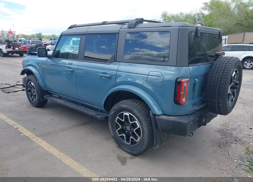 2022 FORD BRONCO OUTER BANKS VIN: 1FMDE5BH4NLB55512