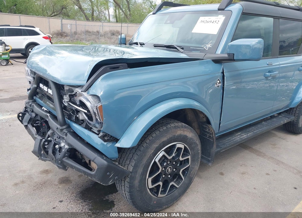 2022 FORD BRONCO OUTER BANKS VIN: 1FMDE5BH4NLB55512