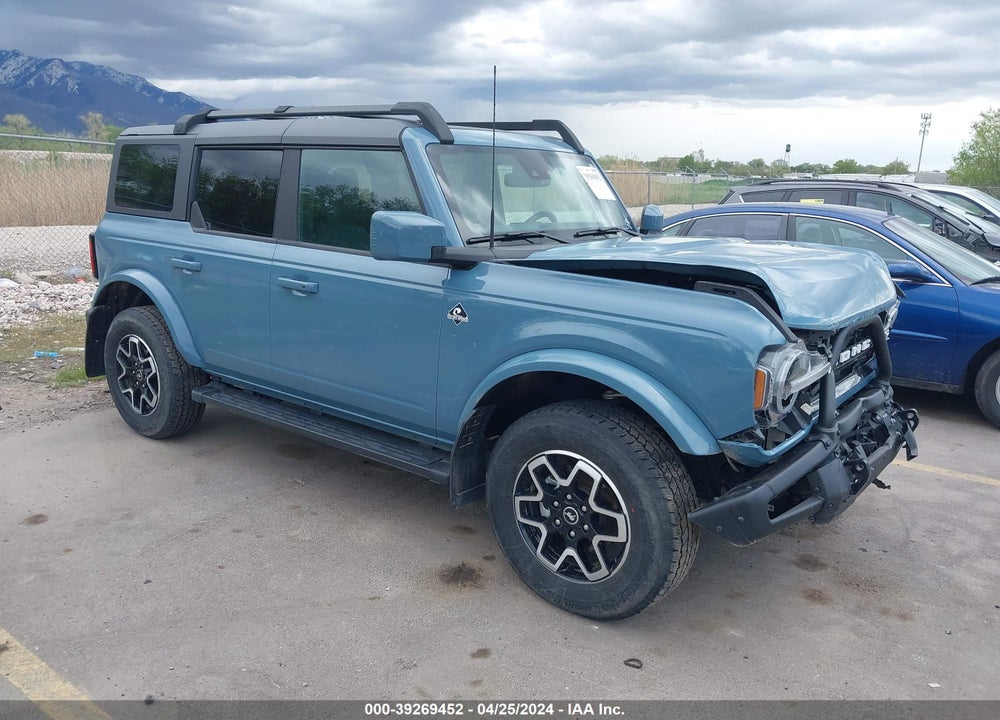 2022 FORD BRONCO OUTER BANKS VIN: 1FMDE5BH4NLB55512
