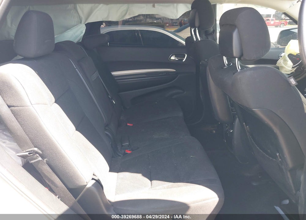 2017 DODGE DURANGO SXT RWD VIN: 1C4RDHAG9HC610981