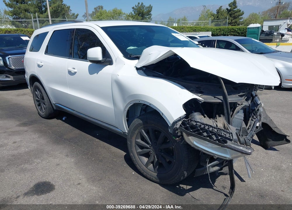 2017 DODGE DURANGO SXT RWD VIN: 1C4RDHAG9HC610981