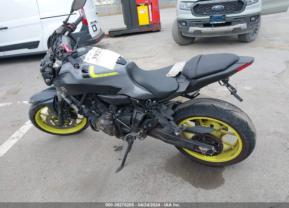 2016 YAMAHA FZ07 C VIN: JYARM06YXGA002587