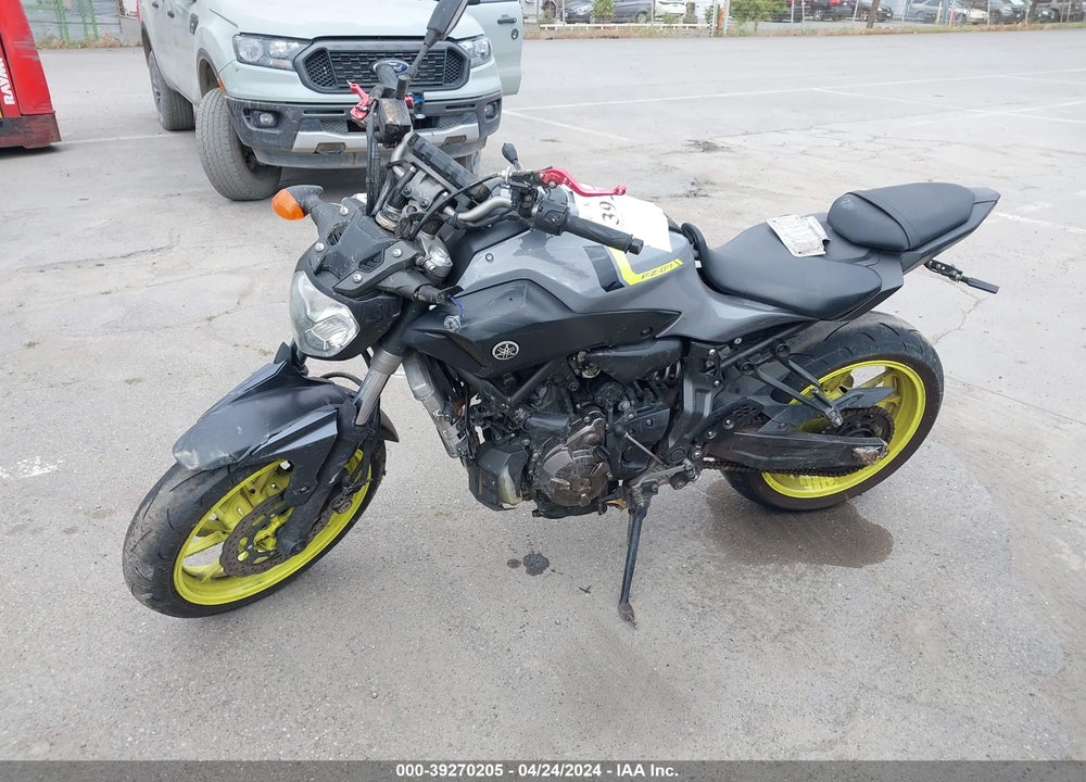 2016 YAMAHA FZ07 C VIN: JYARM06YXGA002587