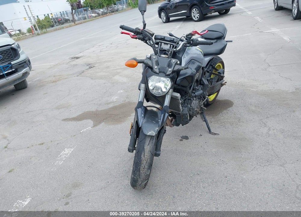 2016 YAMAHA FZ07 C VIN: JYARM06YXGA002587
