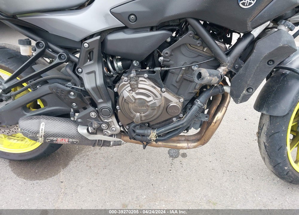 2016 YAMAHA FZ07 C VIN: JYARM06YXGA002587