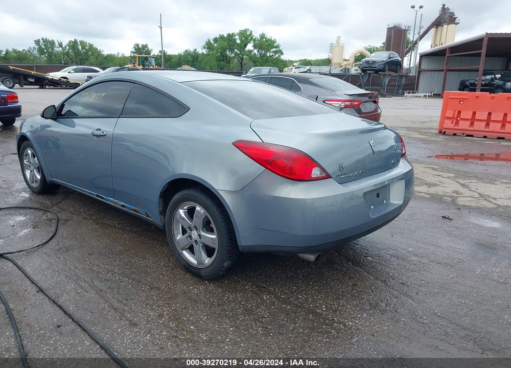 2007 PONTIAC G6 GT VIN: 1G2ZH18N474240598