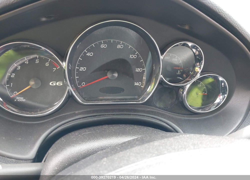 2007 PONTIAC G6 GT VIN: 1G2ZH18N474240598