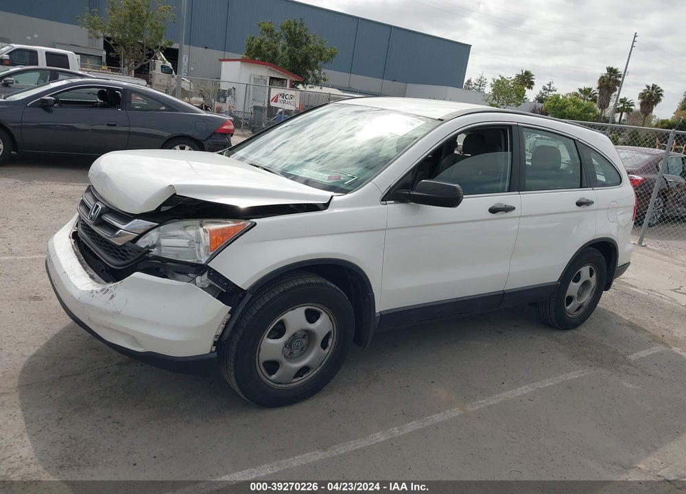2011 HONDA CR-V LX VIN: 3CZRE3H34BG702906