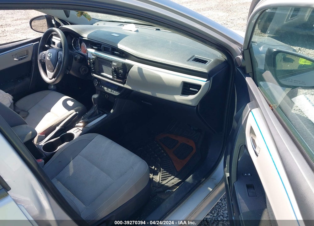 2016 TOYOTA COROLLA LE VIN: 2T1BURHE5GC627732