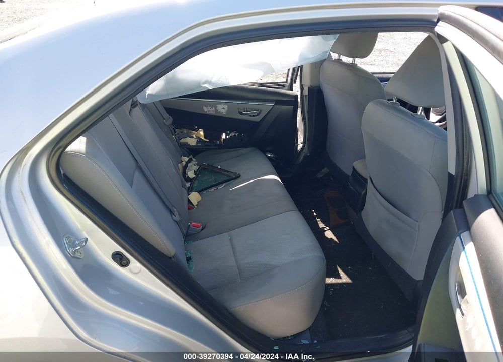 2016 TOYOTA COROLLA LE VIN: 2T1BURHE5GC627732