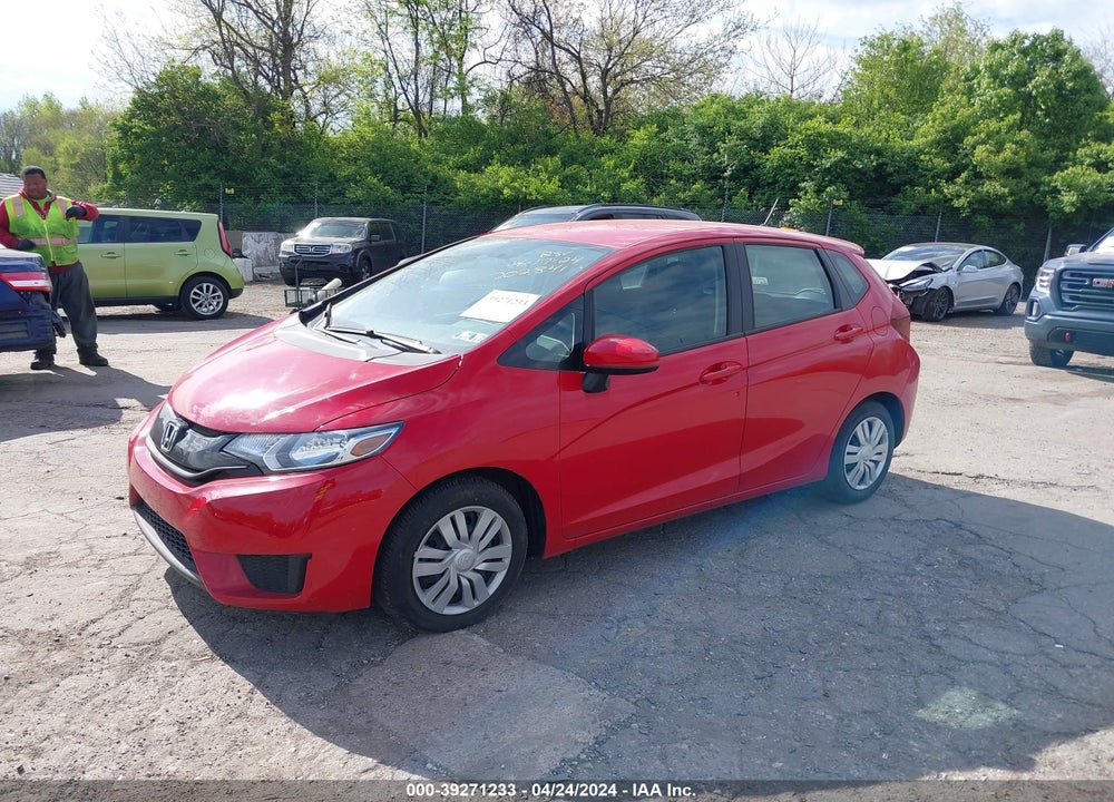 2017 HONDA FIT LX VIN: 3HGGK5G52HM702841