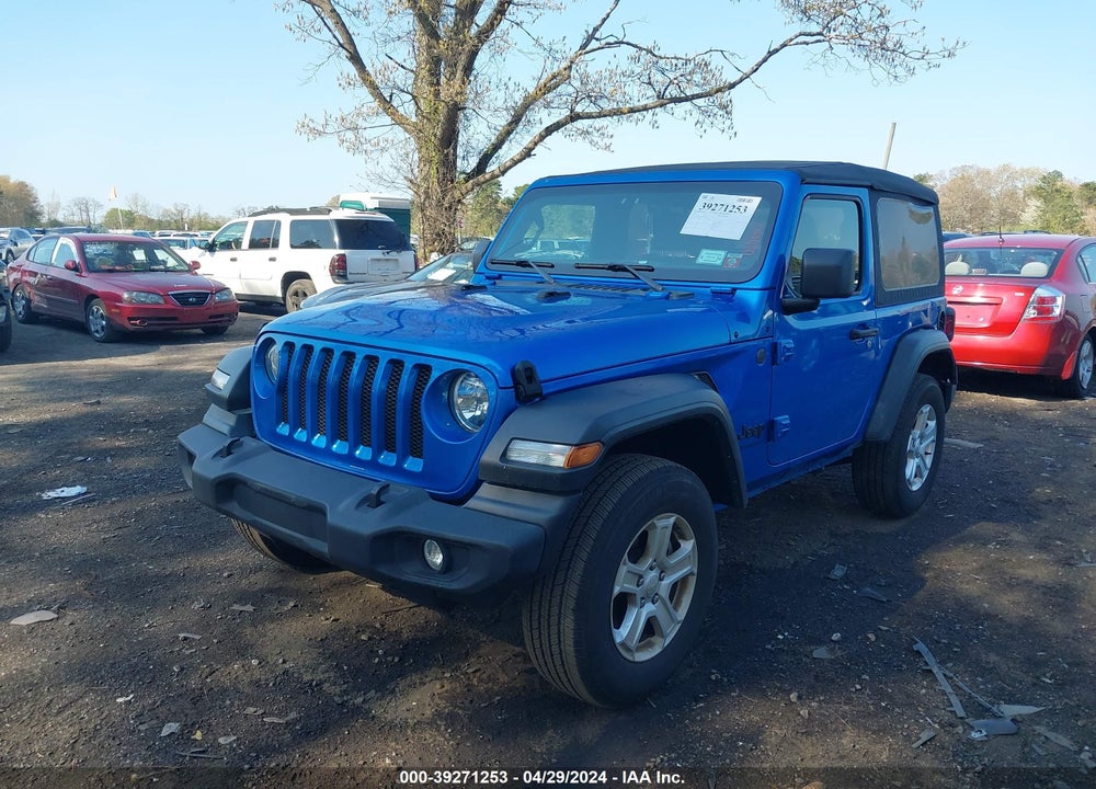 2022 JEEP WRANGLER SPORT S 4X4 VIN: 1C4GJXAN4NW211513