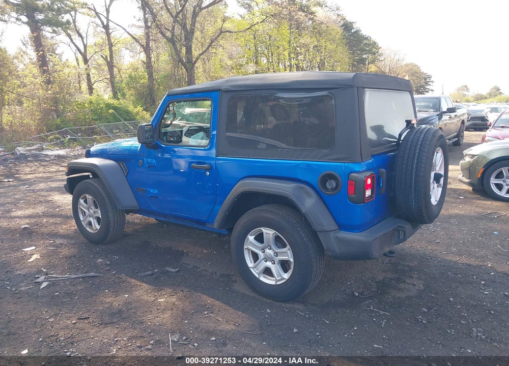 2022 JEEP WRANGLER SPORT S 4X4 VIN: 1C4GJXAN4NW211513