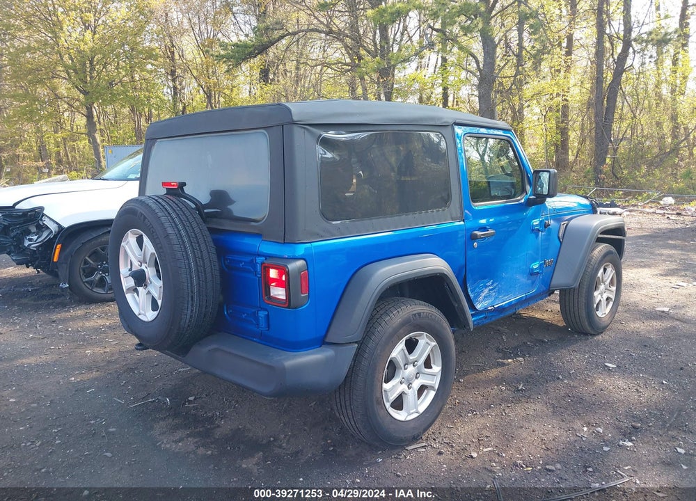 2022 JEEP WRANGLER SPORT S 4X4 VIN: 1C4GJXAN4NW211513