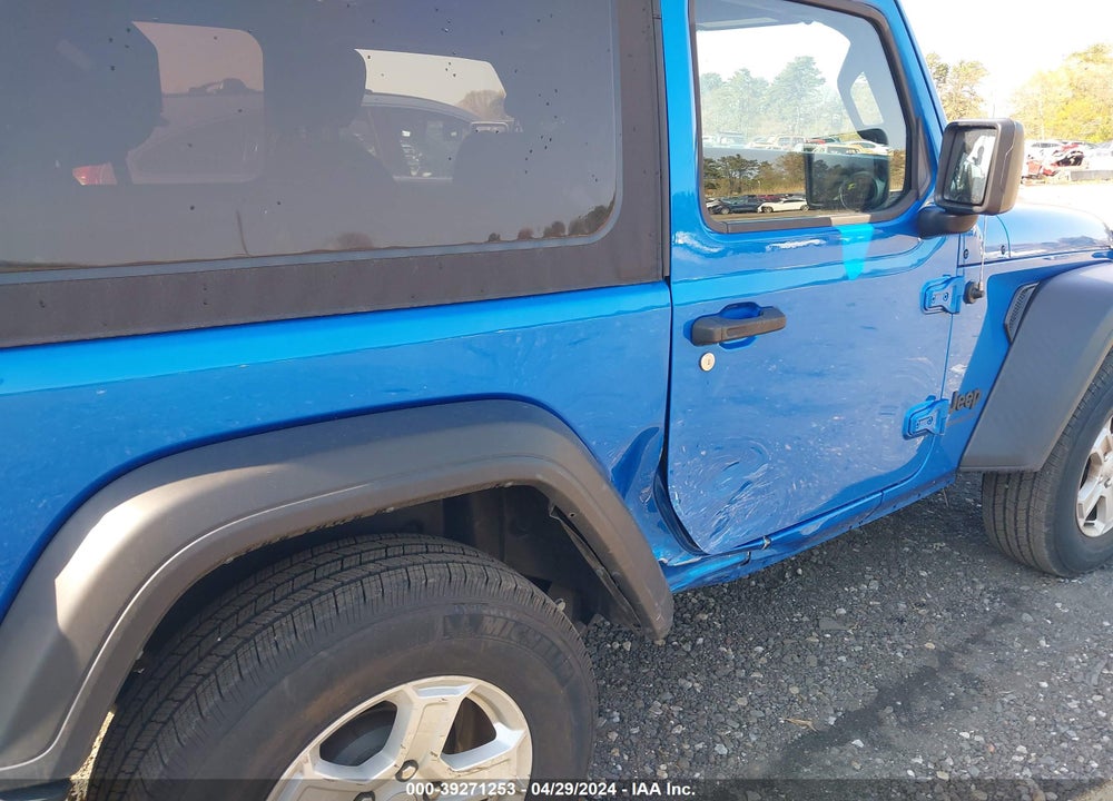 2022 JEEP WRANGLER SPORT S 4X4 VIN: 1C4GJXAN4NW211513