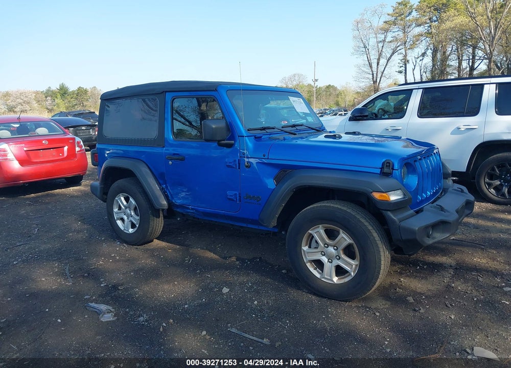 2022 JEEP WRANGLER SPORT S 4X4 VIN: 1C4GJXAN4NW211513