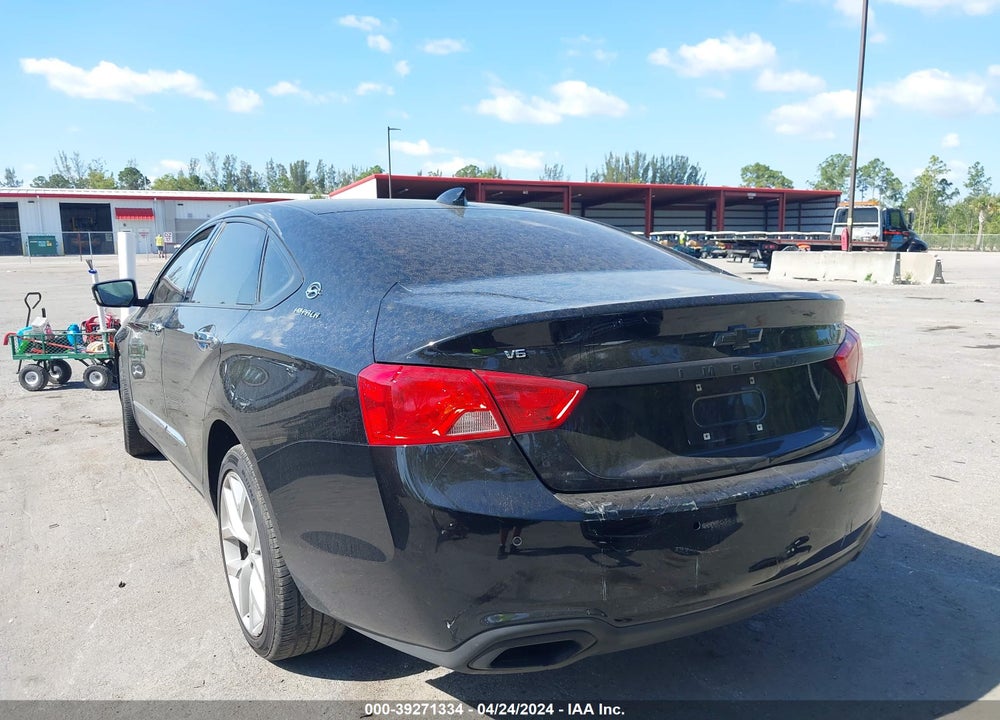 2018 CHEVROLET IMPALA 2LZ VIN: 2G1125S33J9136044