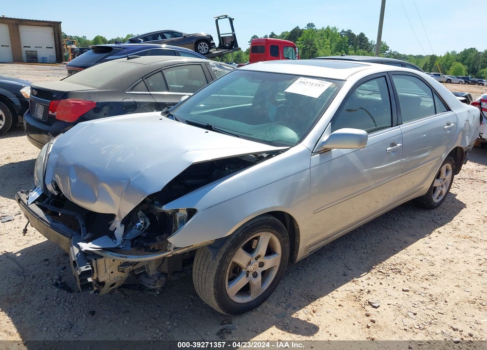 2002 TOYOTA CAMRY SE V6 VIN: 4T1BF32K32U521292