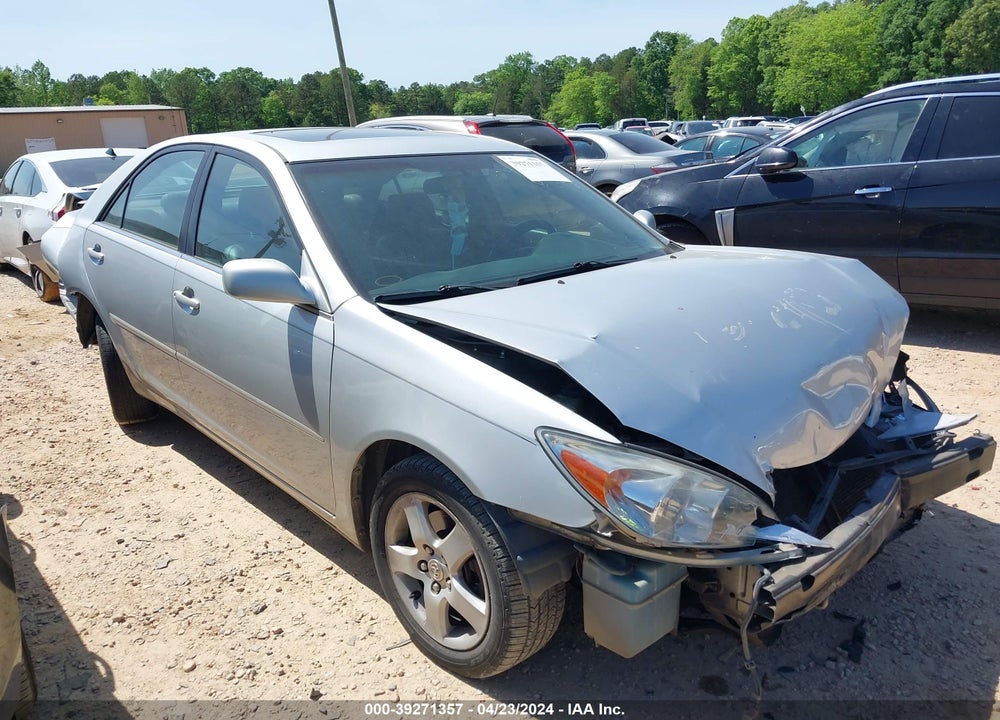 2002 TOYOTA CAMRY SE V6 VIN: 4T1BF32K32U521292