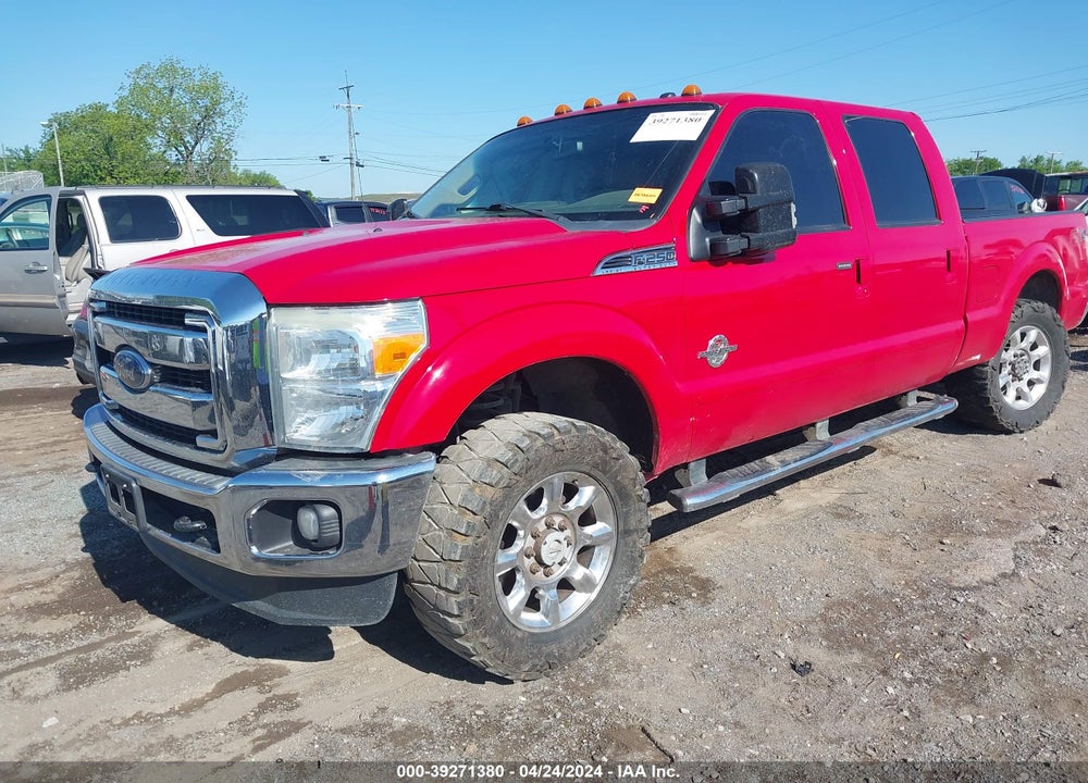 2015 FORD F-250 LARIAT VIN: 1FT7W2BT5FEA57211