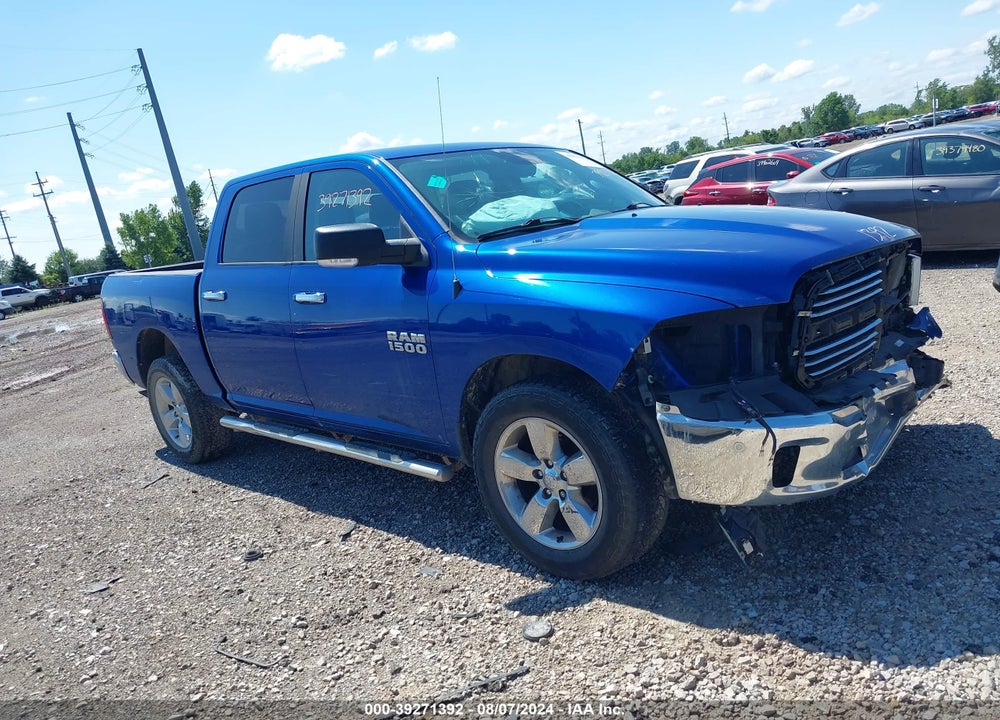2017 RAM 1500 BIG HORN 4X4 5'7 BOX VIN: 1C6RR7LG3HS868886
