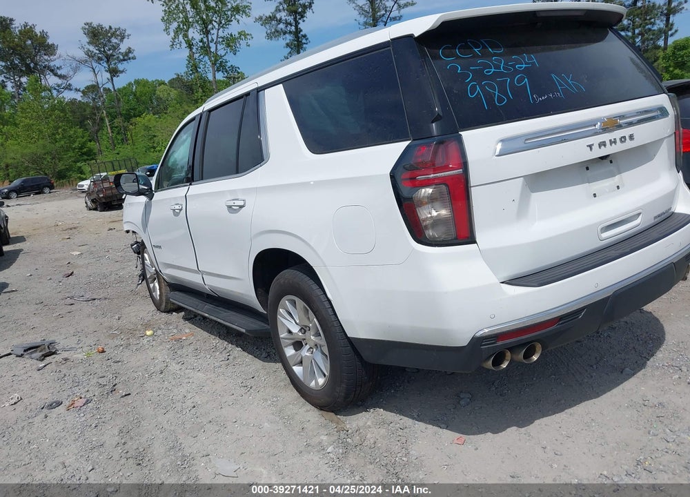 2023 CHEVROLET TAHOE 4WD PREMIER VIN: 1GNSKSKD1PR299879