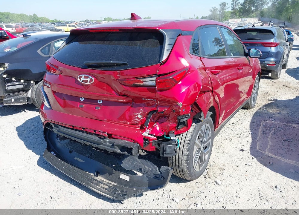 2023 HYUNDAI KONA ELECTRIC SEL VIN: KM8K33AG8PU191579