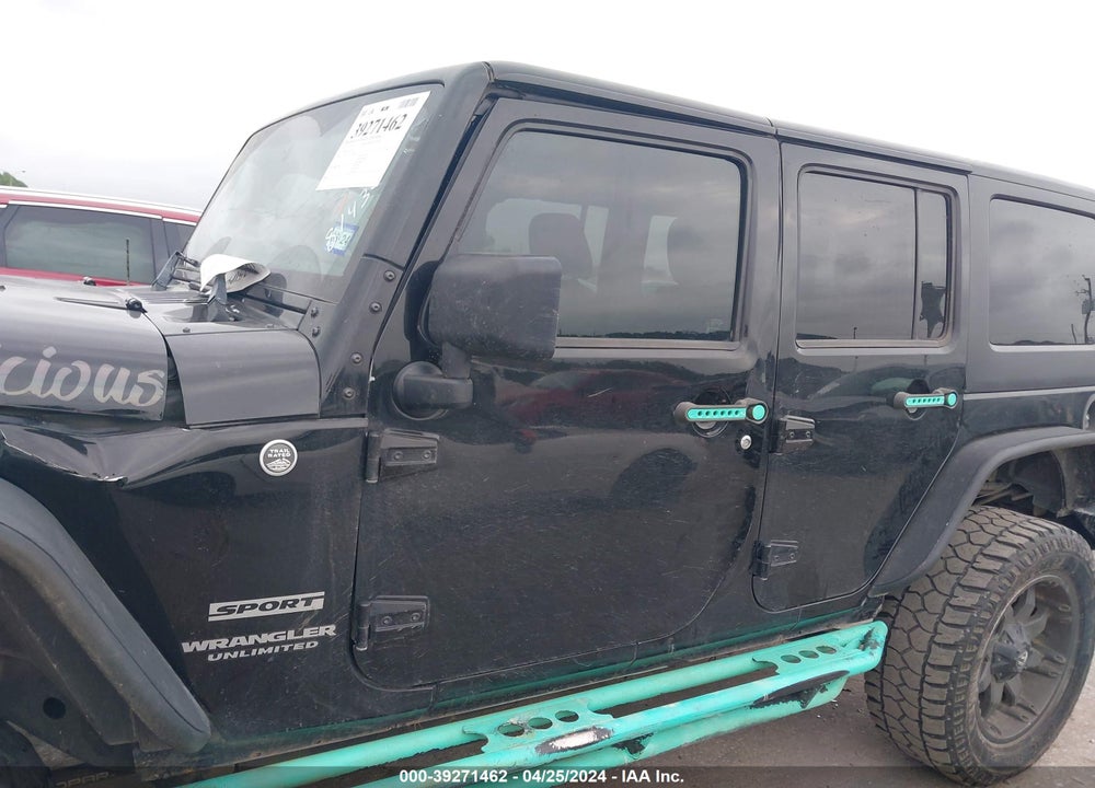 2015 JEEP WRANGLER UNLIMITED SPORT VIN: 1C4BJWDG4FL736415