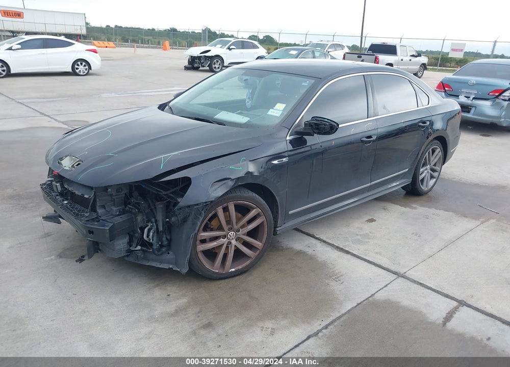 2017 VOLKSWAGEN PASSAT 1.8T R-LINE VIN: 1VWDT7A39HC051403