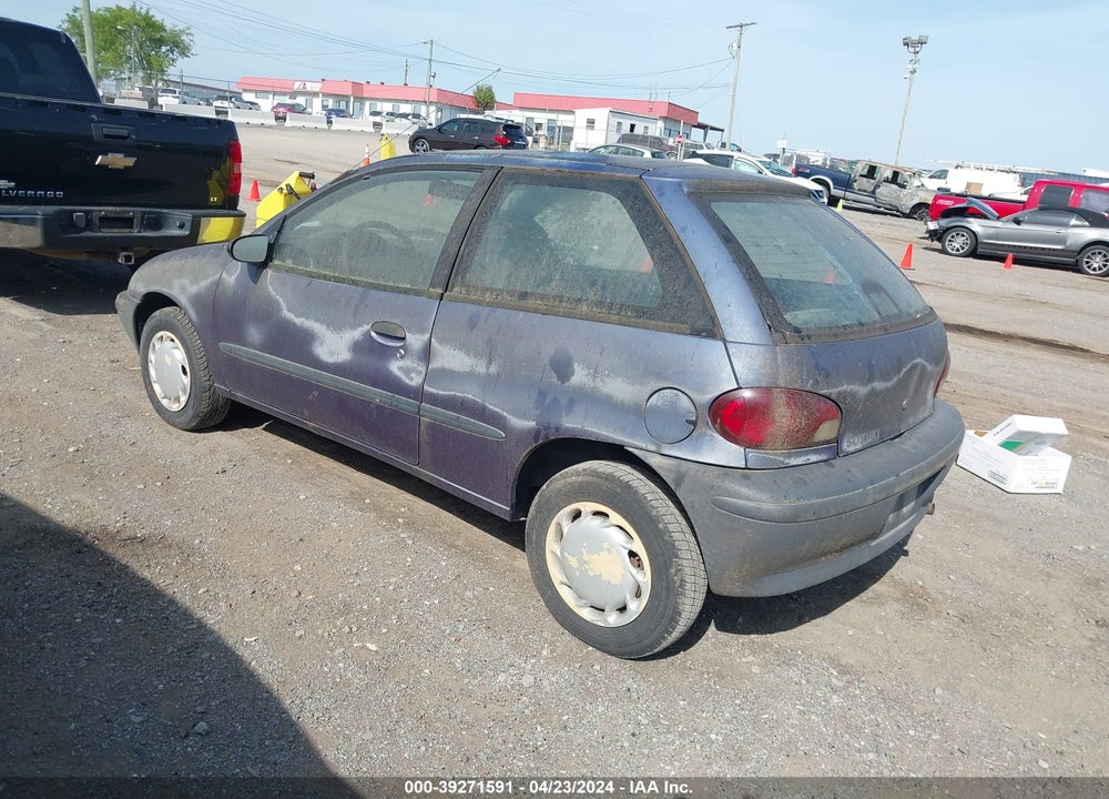 1997 SUZUKI SWIFT VIN: 2S2AB21H7V6601733